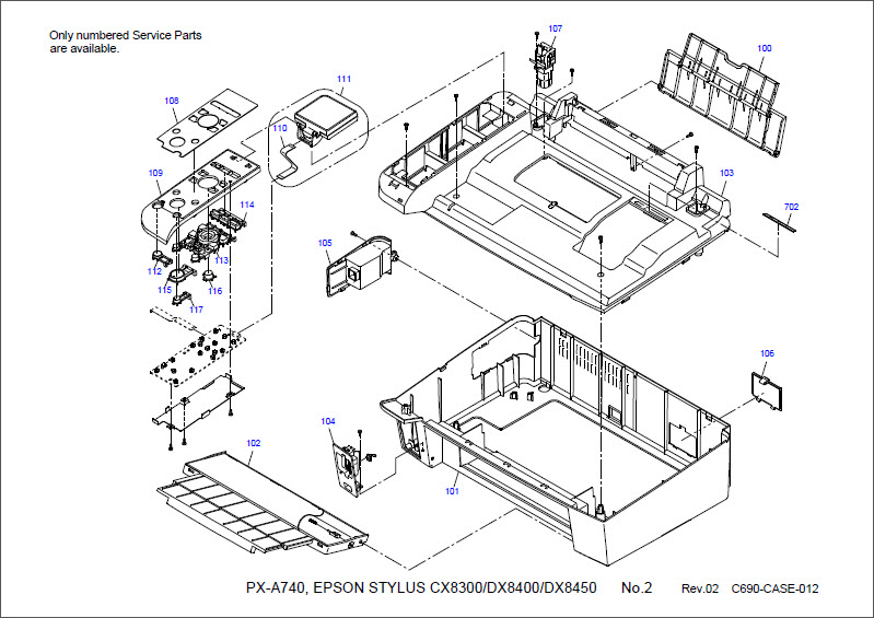 EPSON CX8300_DX8400_DX8450 Service Manual-1